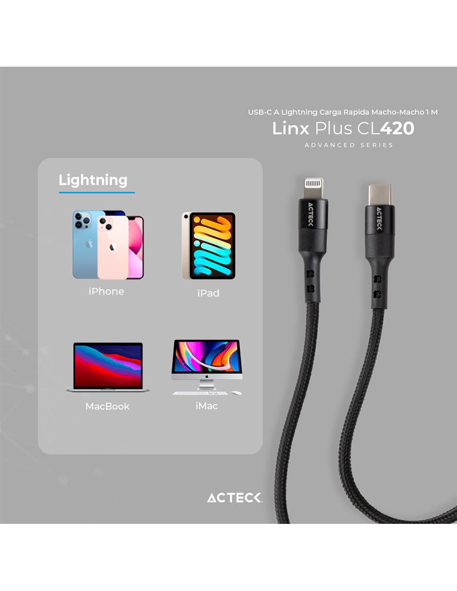 Cable lightning a tipo USB C de 1.8 m 4