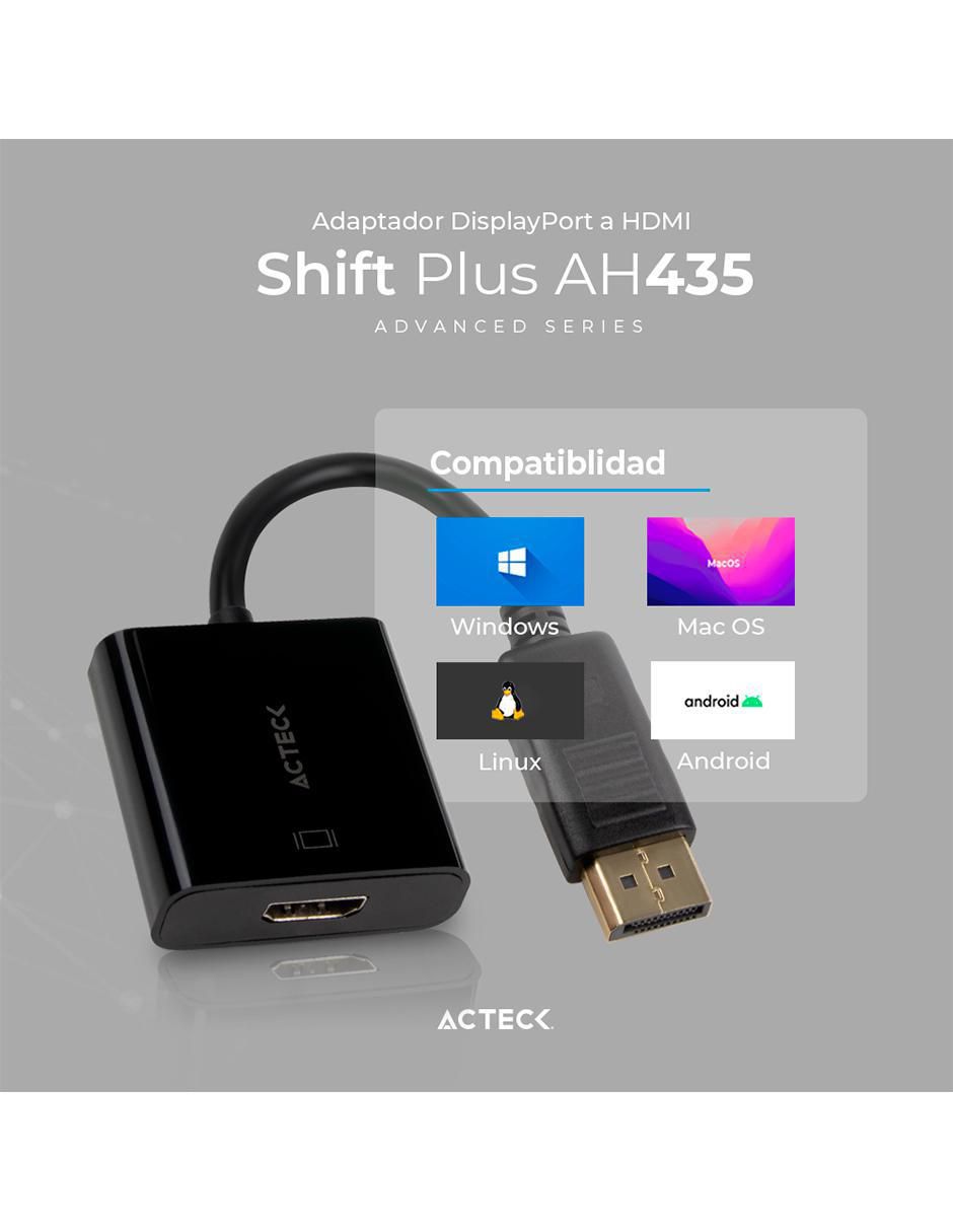 Adaptador de display port a HDMI Shift 5