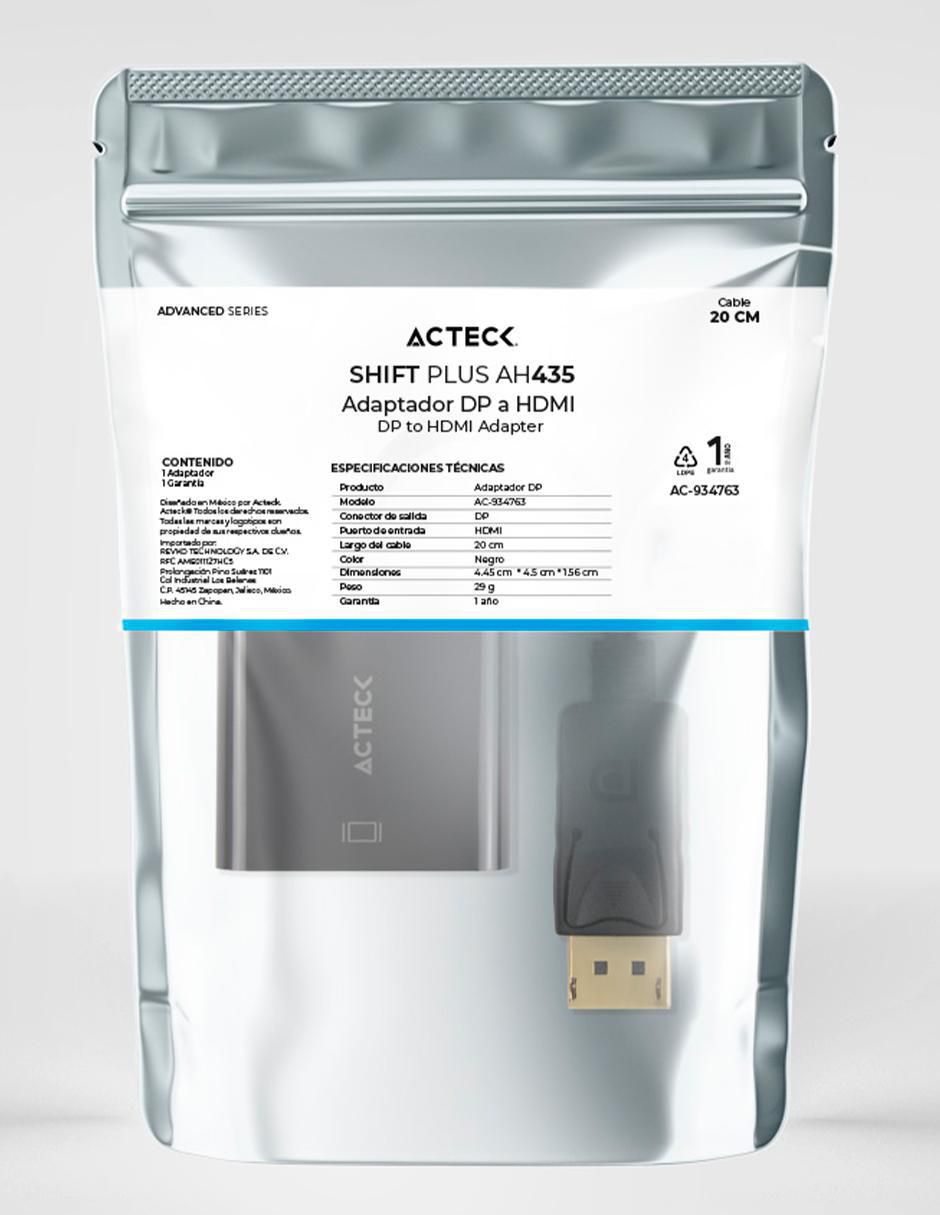 Adaptador de display port a HDMI Shift 6