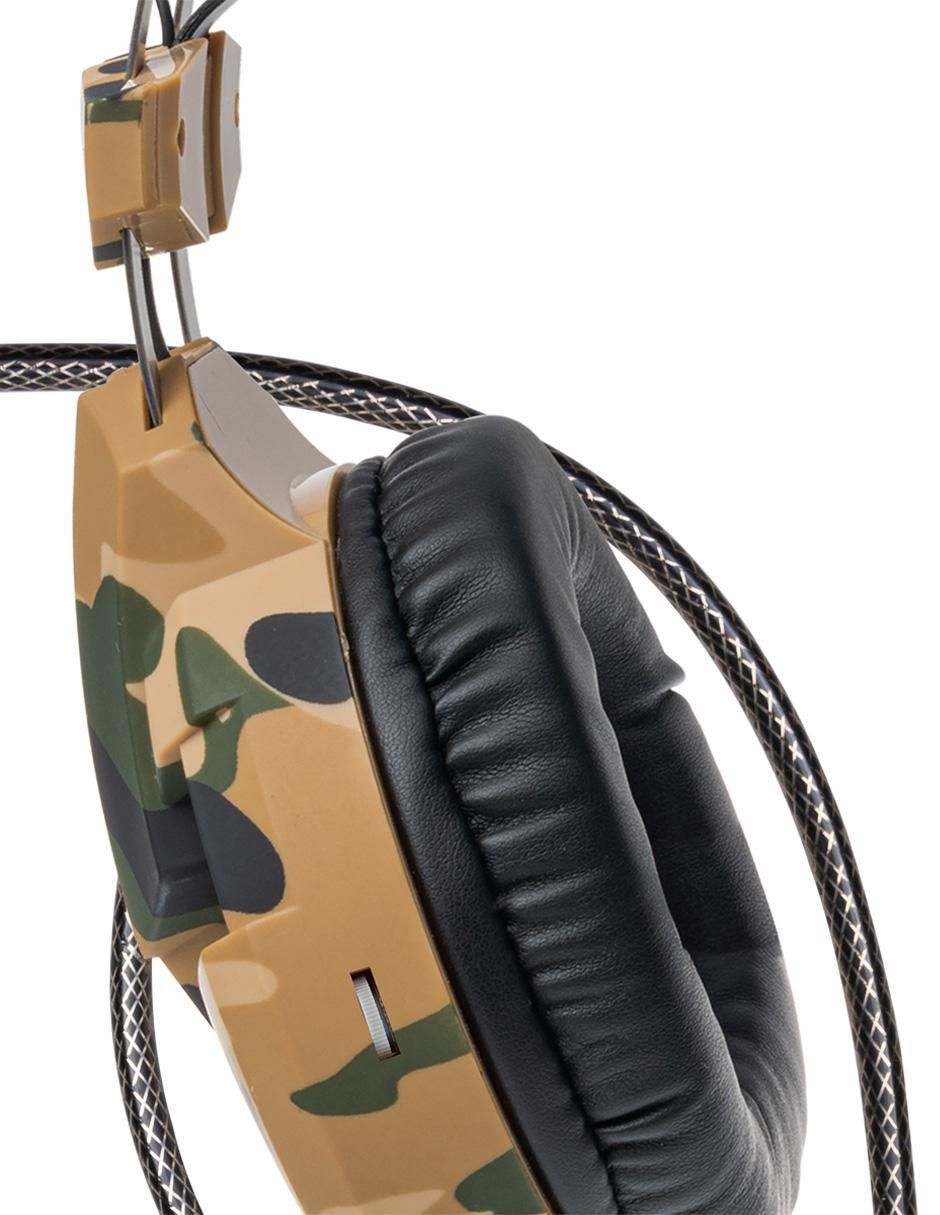 Audífonos gamer Over-Ear Bash-4201 alámbricos 3
