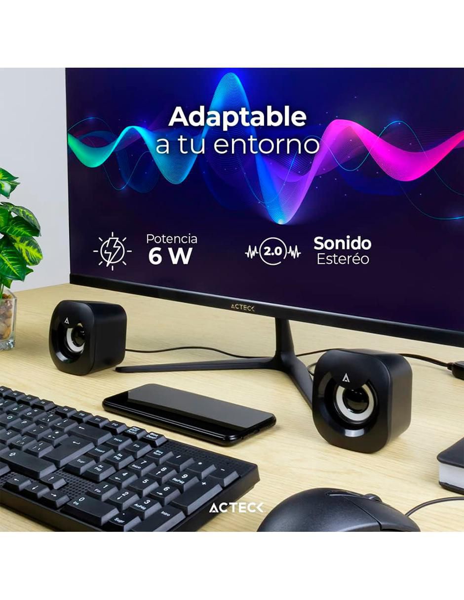 Bocina Esence Basic AS215 alámbrica 4