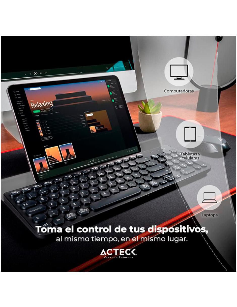 Teclado inalámbrica acteck inspire comp ti695