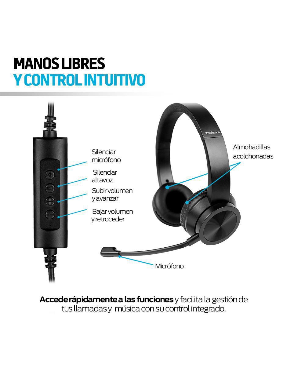Audífonos On-Ear alámbricos con cancelación de ruido 2