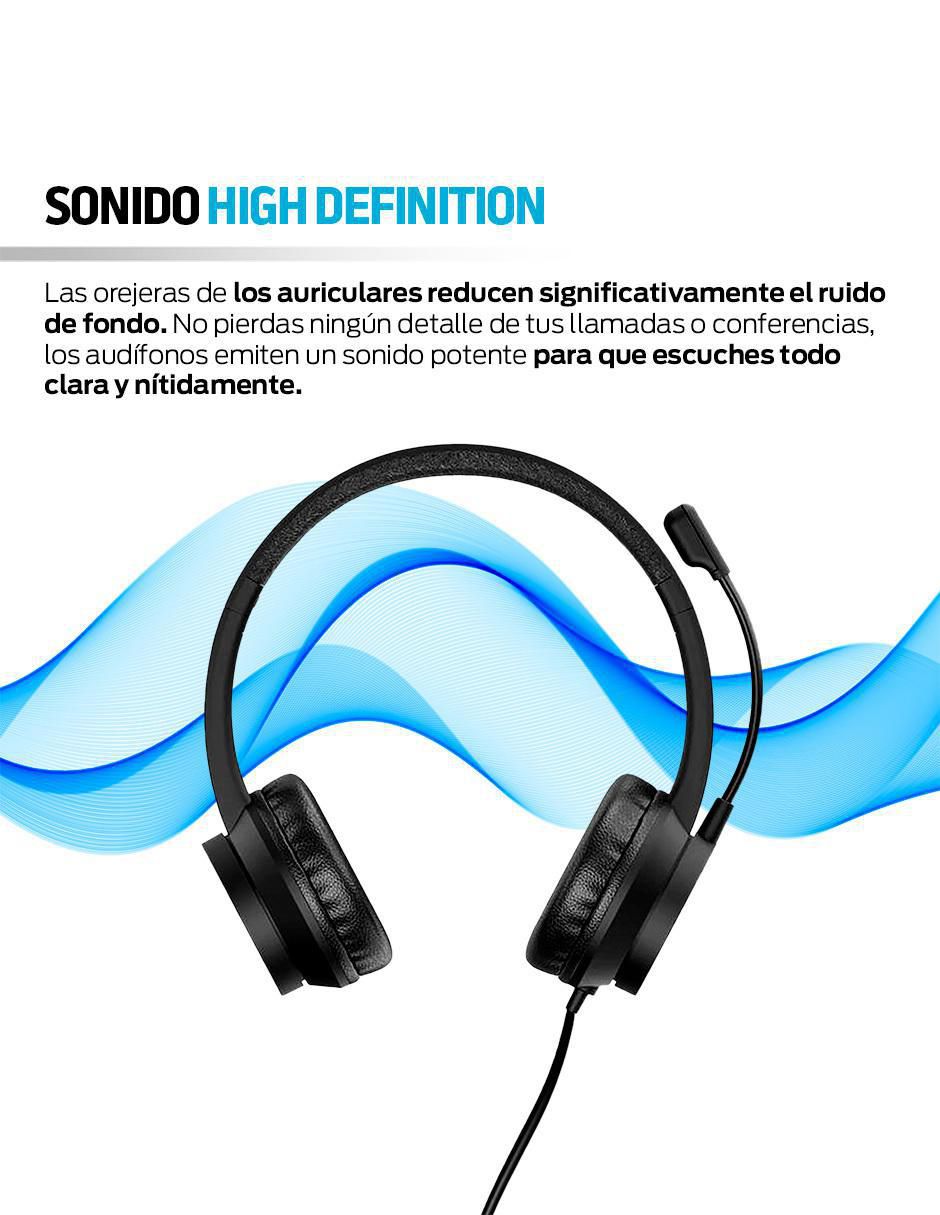 Audífonos On-Ear alámbricos con cancelación de ruido 6
