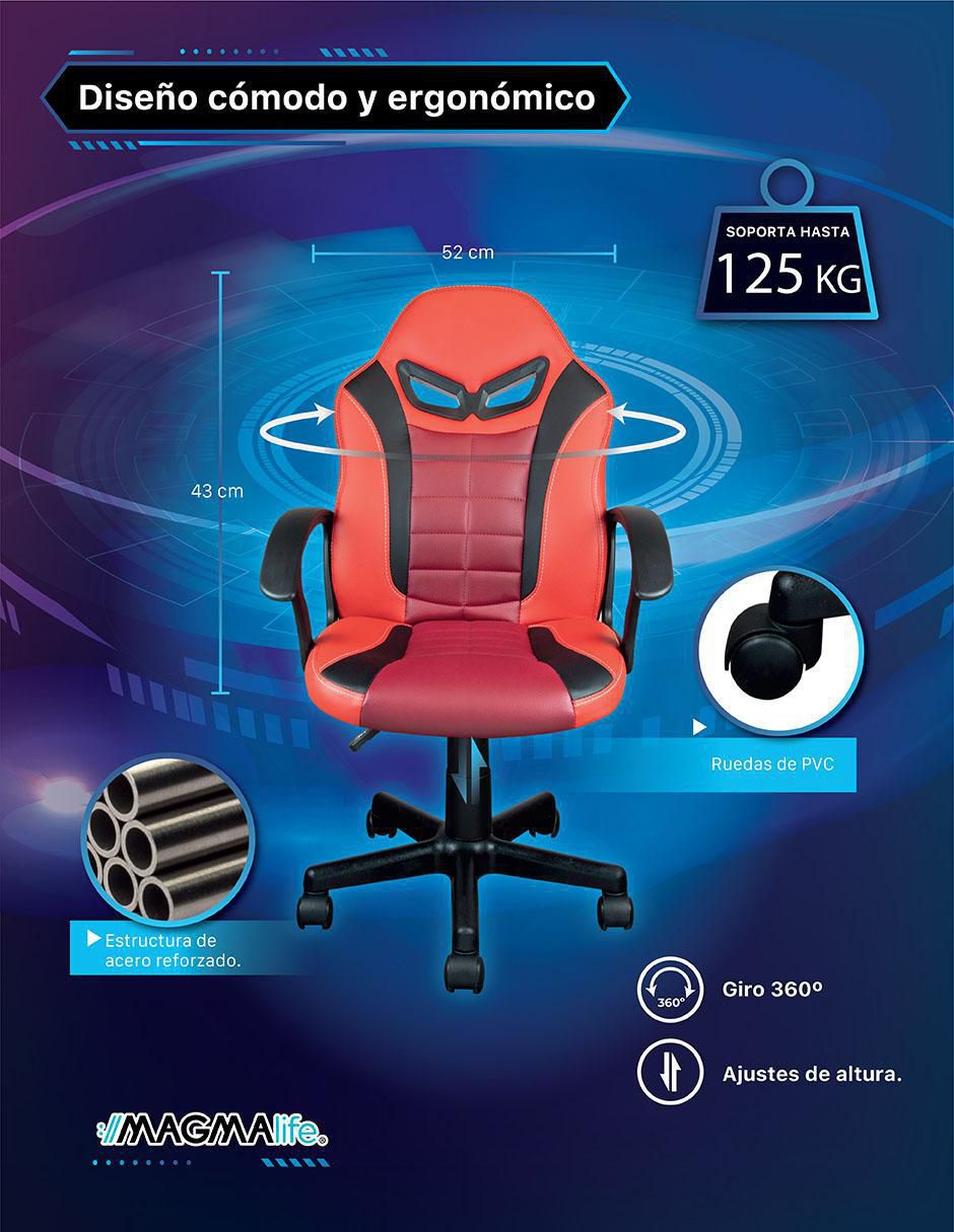Silla gamer Juvenil 5
