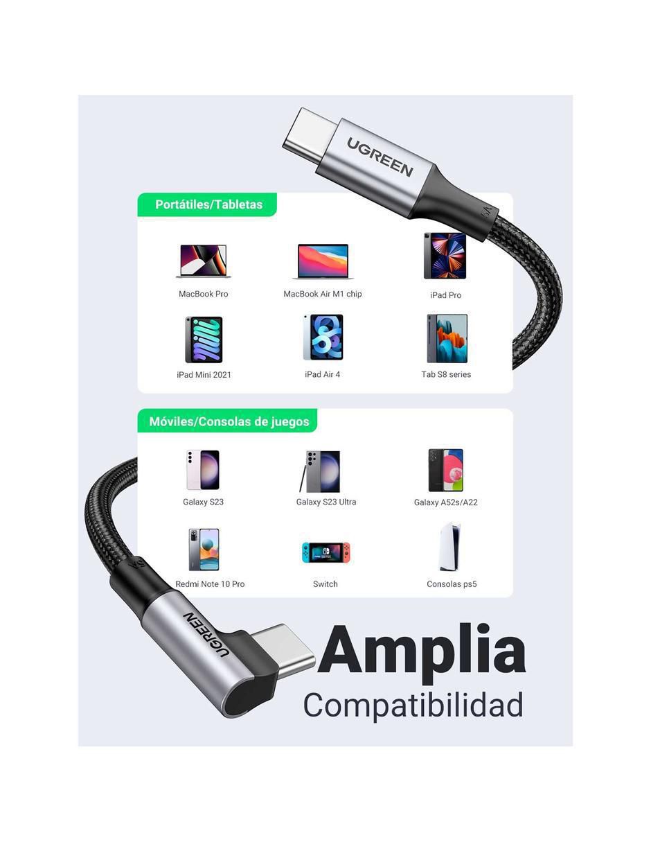 Cable USB C de 2 m 3