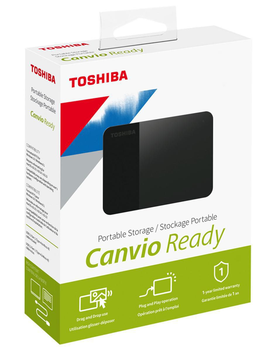 Disco duro externo capacidad 2 TB 2