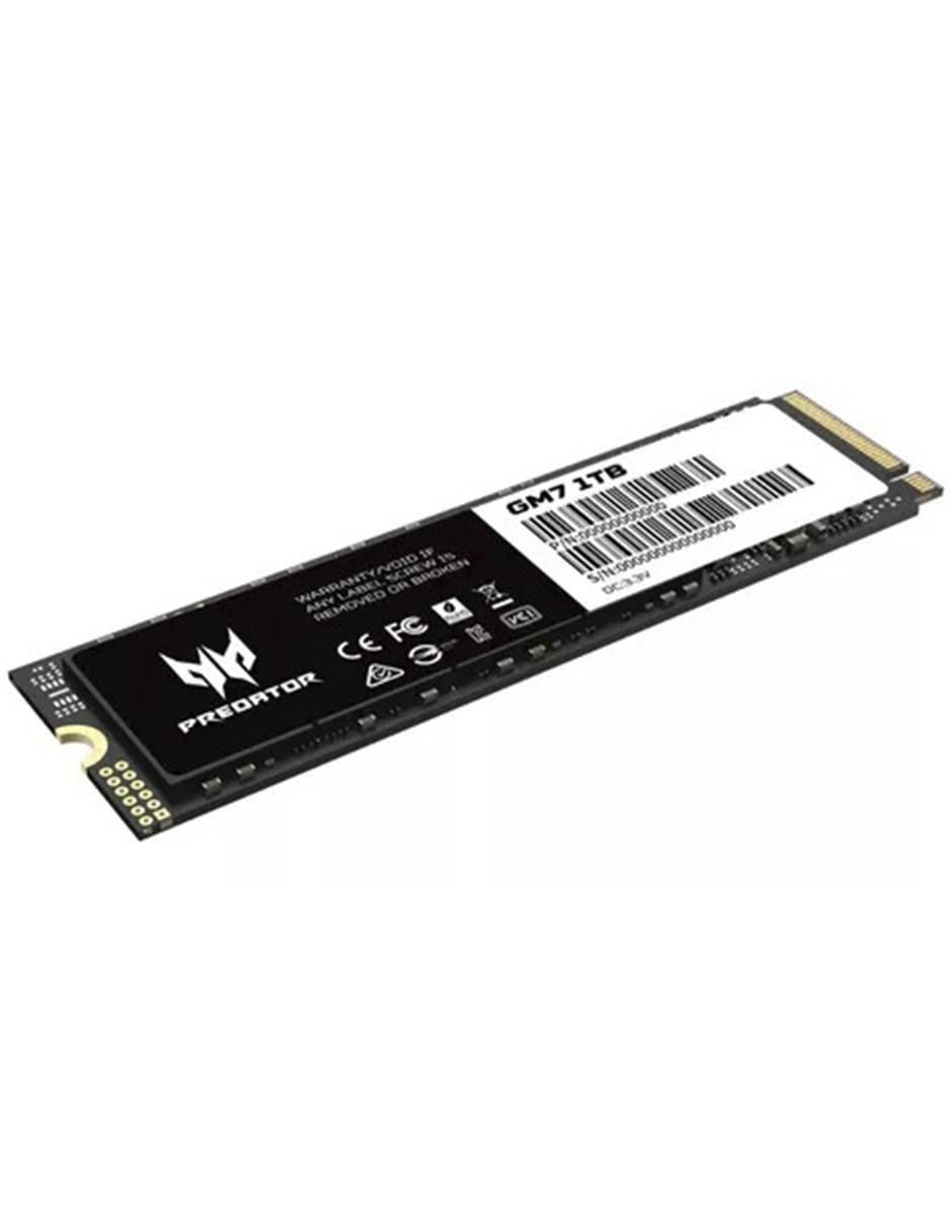 Unidad SSD capacidad 1 TB 3
