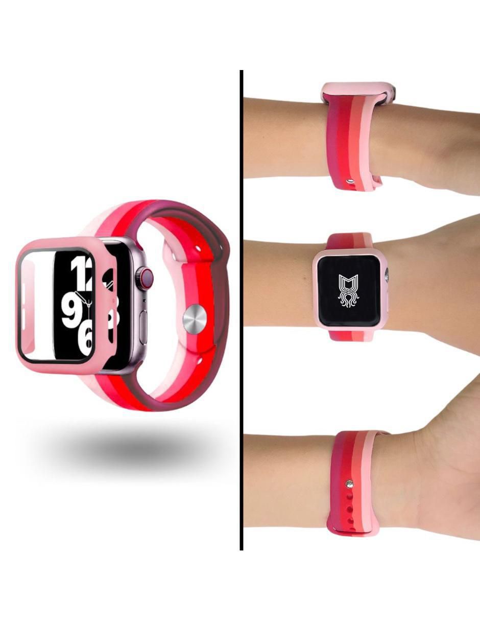 Correa para smartwatch silicón líneas 4