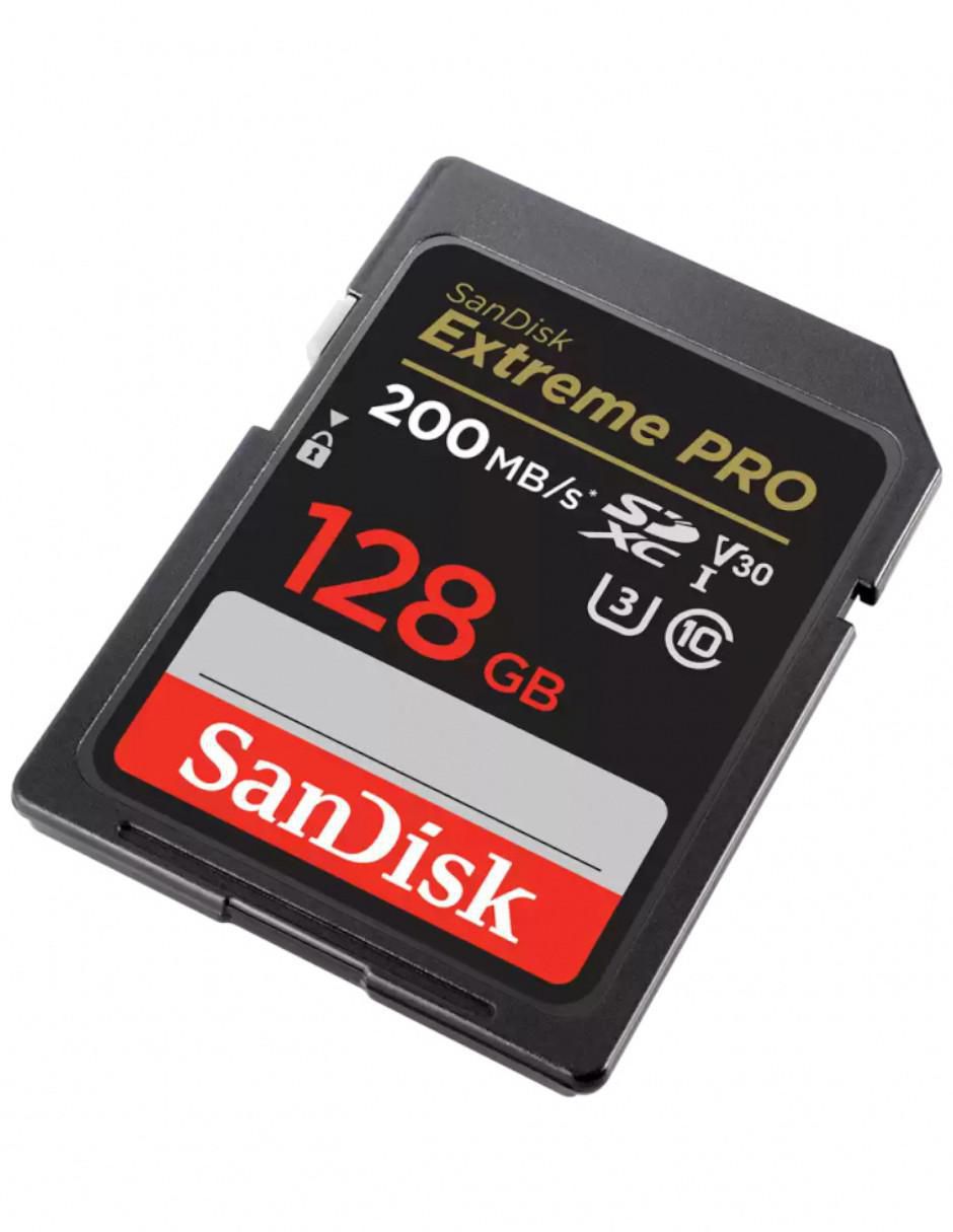 Memoria SDCX capacidad 128 GB 3