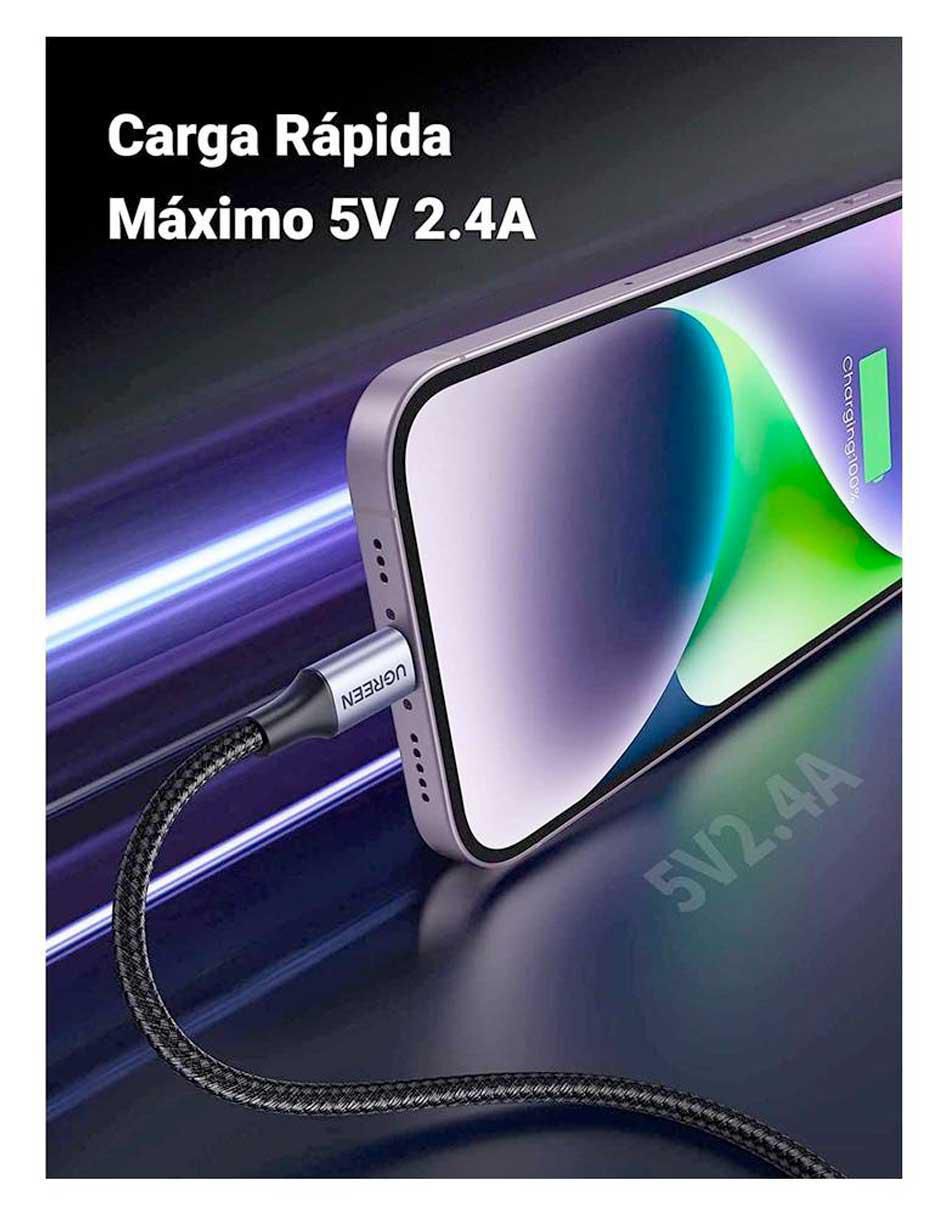 Cable lightning a tipo USB A de 2 m 5