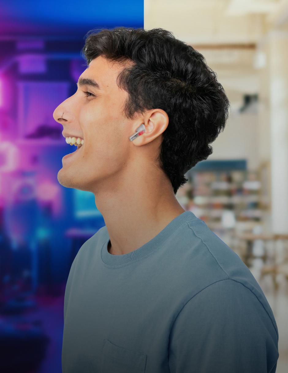 Audífonos True Wireless Dark Booster inalámbricos 6