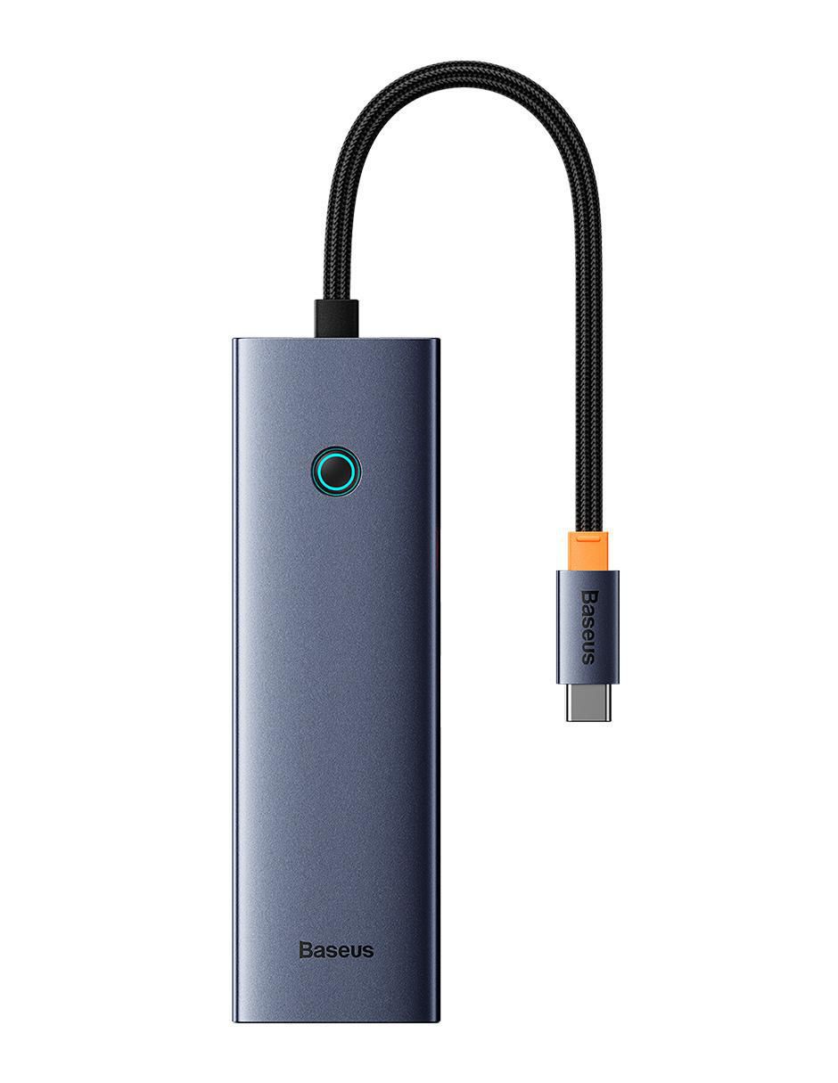 Hub Tipo C a HDMI + USB3.0 x 3 + PD + RJ45 de 6 contactos 4
