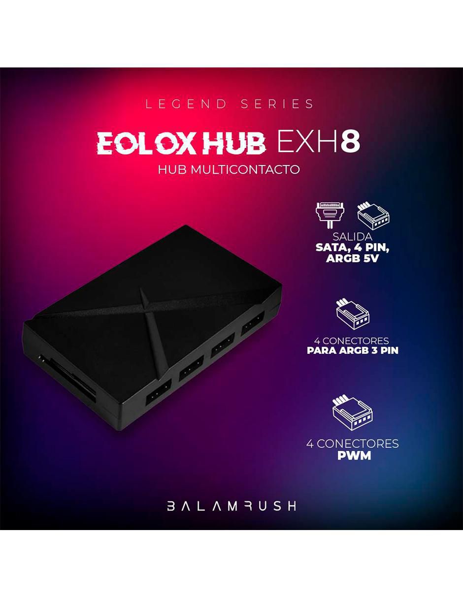 Adaptador multipuertos Eolox 4