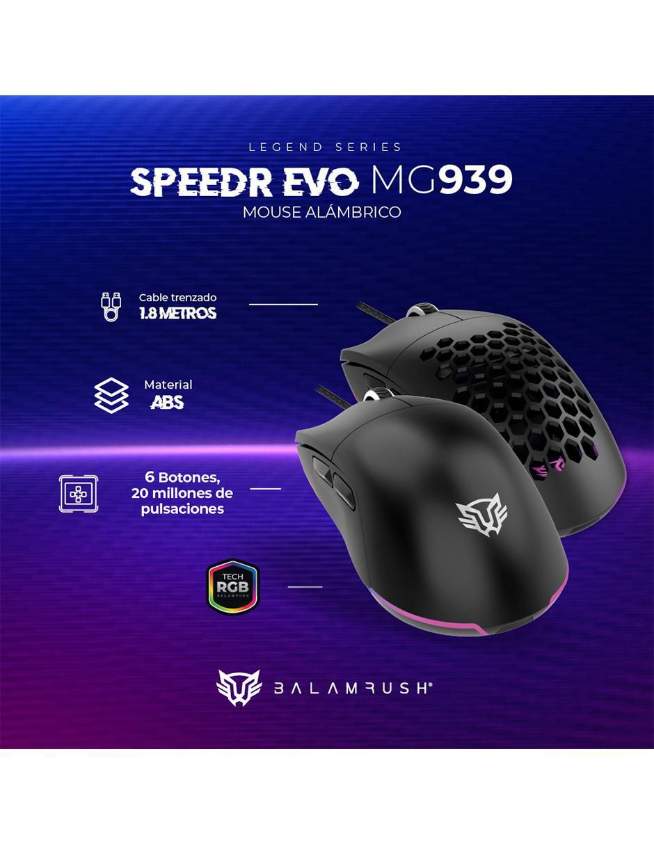 Mouse gamer alámbrica BR-936880