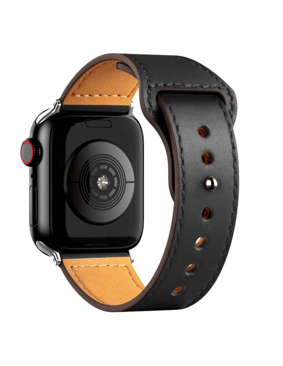 "correa para reloj/correa para smartwatch" smart watch mx para apple watch 1 al 8, se, ultra, piel sintética