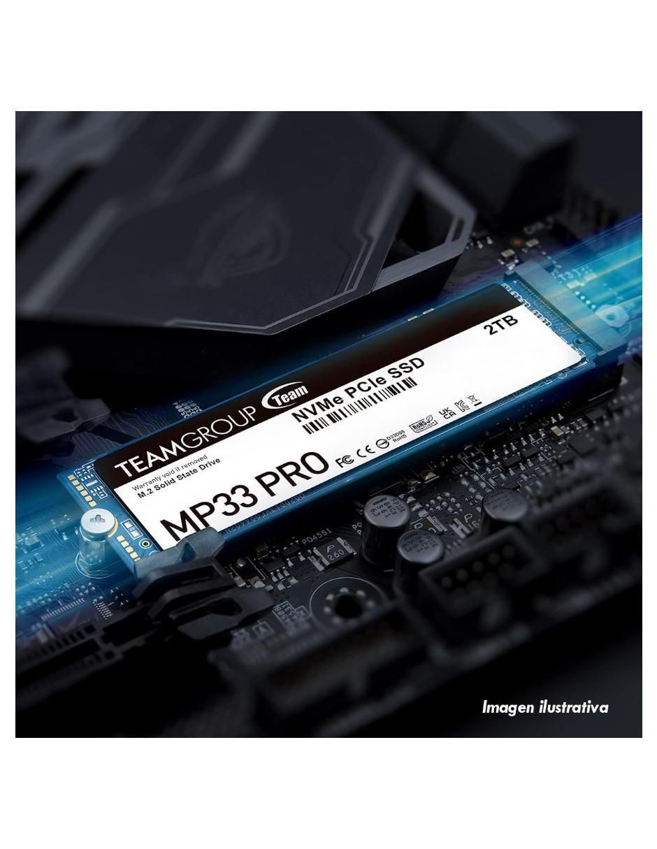 Unidad SSD capacidad 2 TB 4