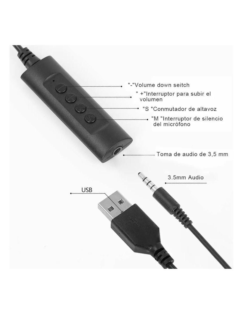 Audífonos On-Ear alámbricos con cancelación de ruido 3