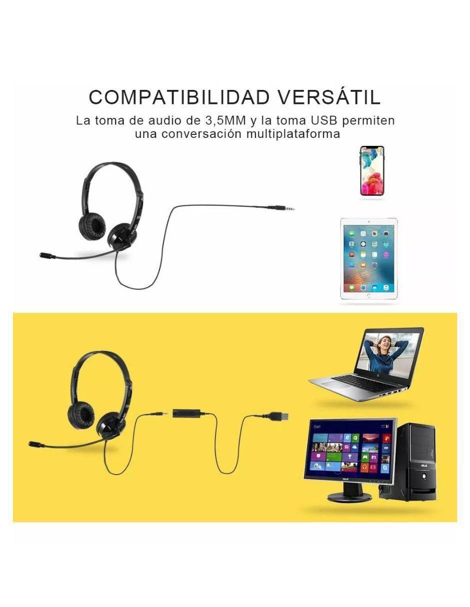 Audífonos On-Ear alámbricos con cancelación de ruido 4