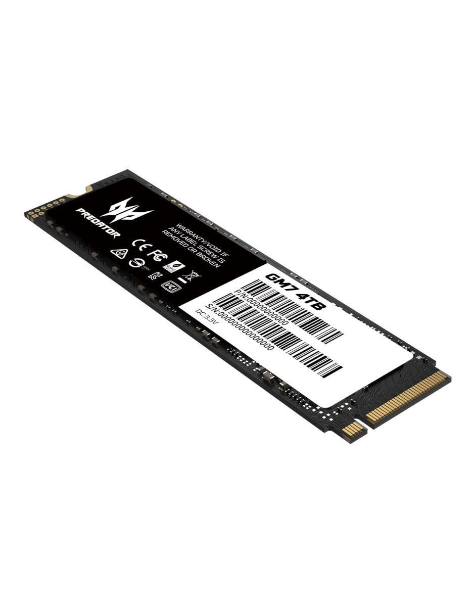 Unidad SSD capacidad 4 TB 4