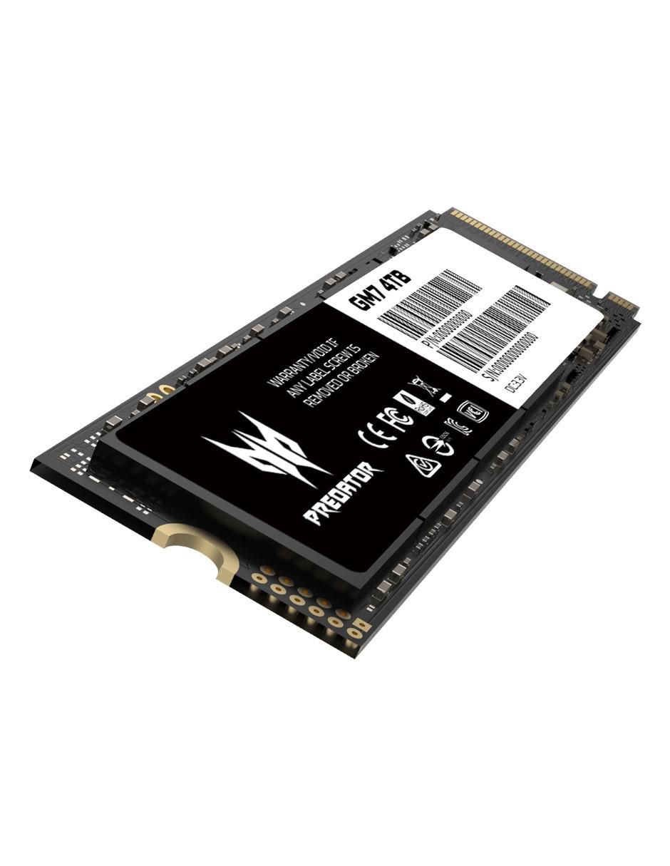 Unidad SSD capacidad 4 TB 5