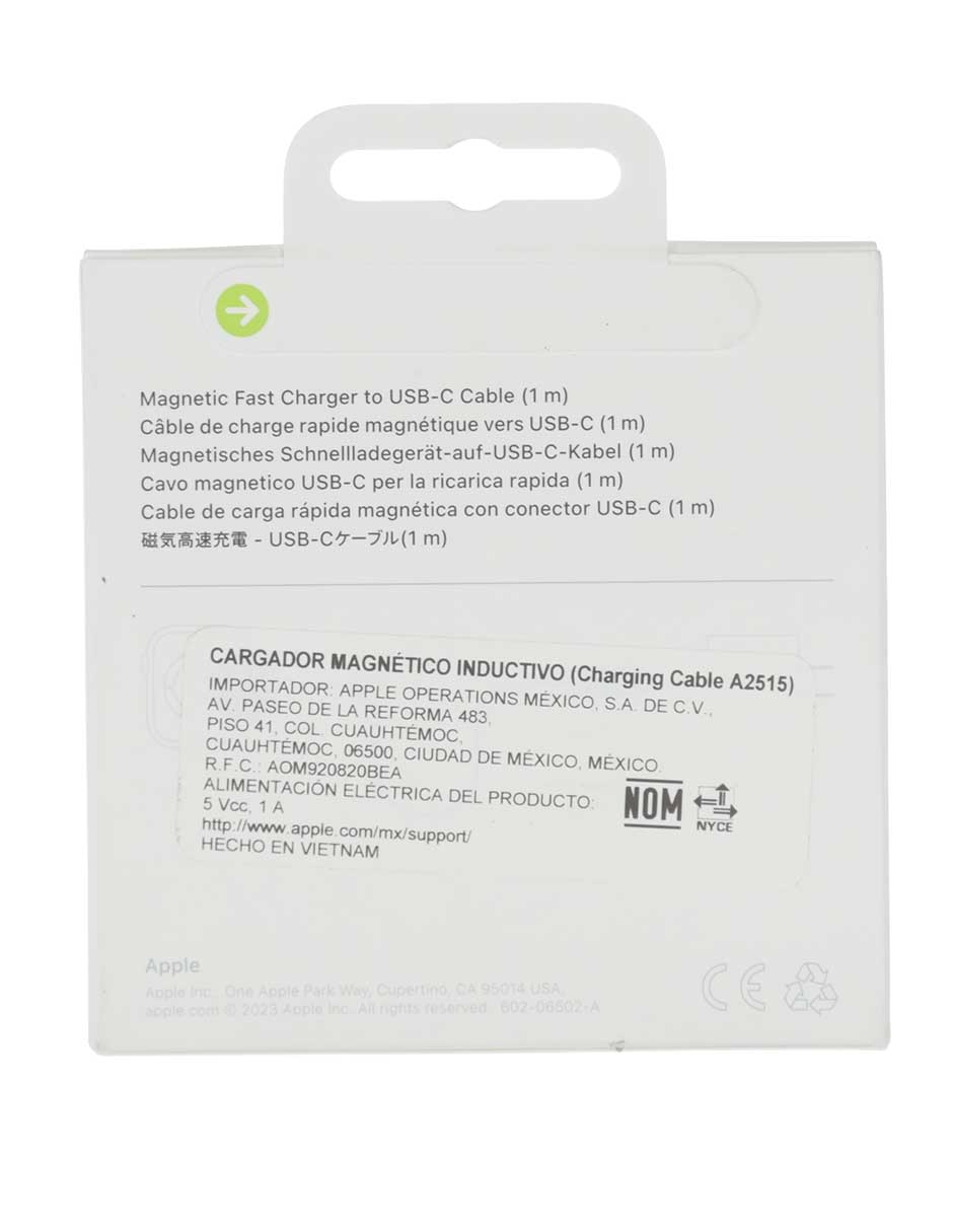 Cargador Wireless USB tipo C 3