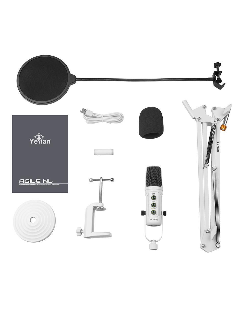 Micrófono profesional alámbrico agile nl ysa-uchq-02 6