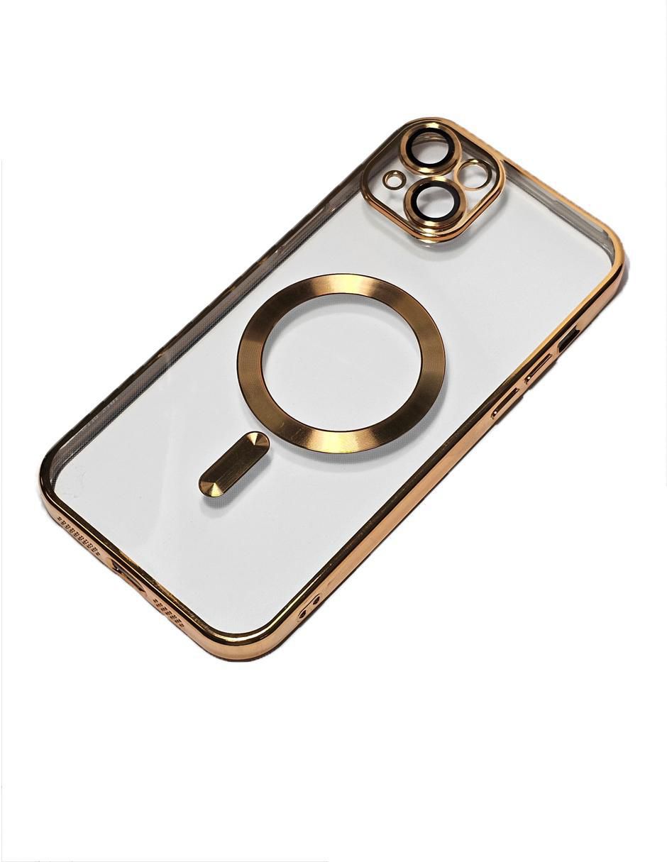Funda para iPhone Magsafe Platinada de plástico