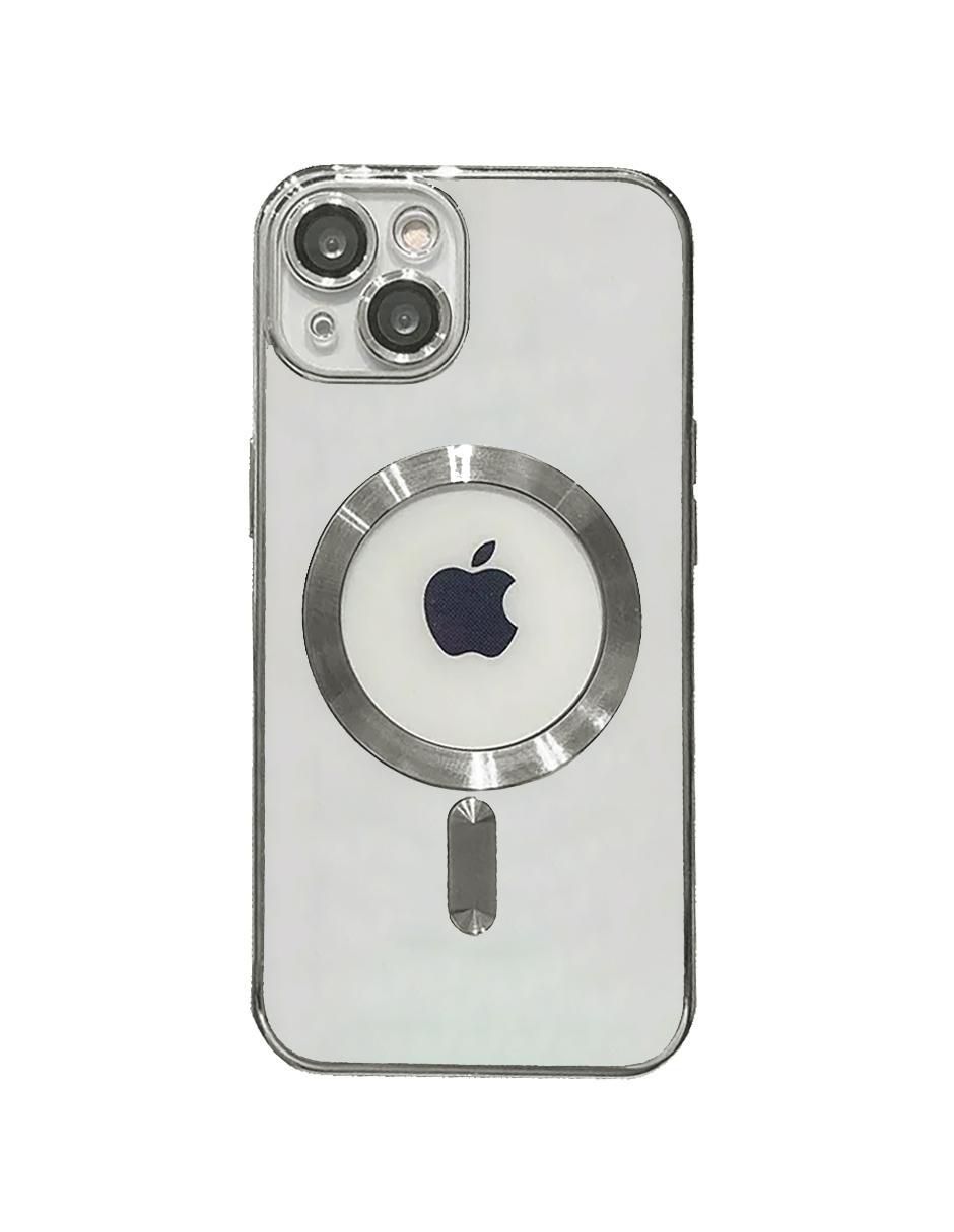"funda para" apple magsafe platinada "de" plástico