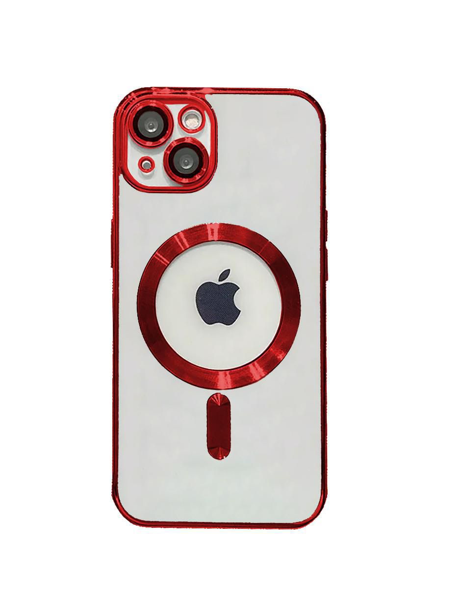 Funda para iPhone Magsafe Platinada de plástico 3