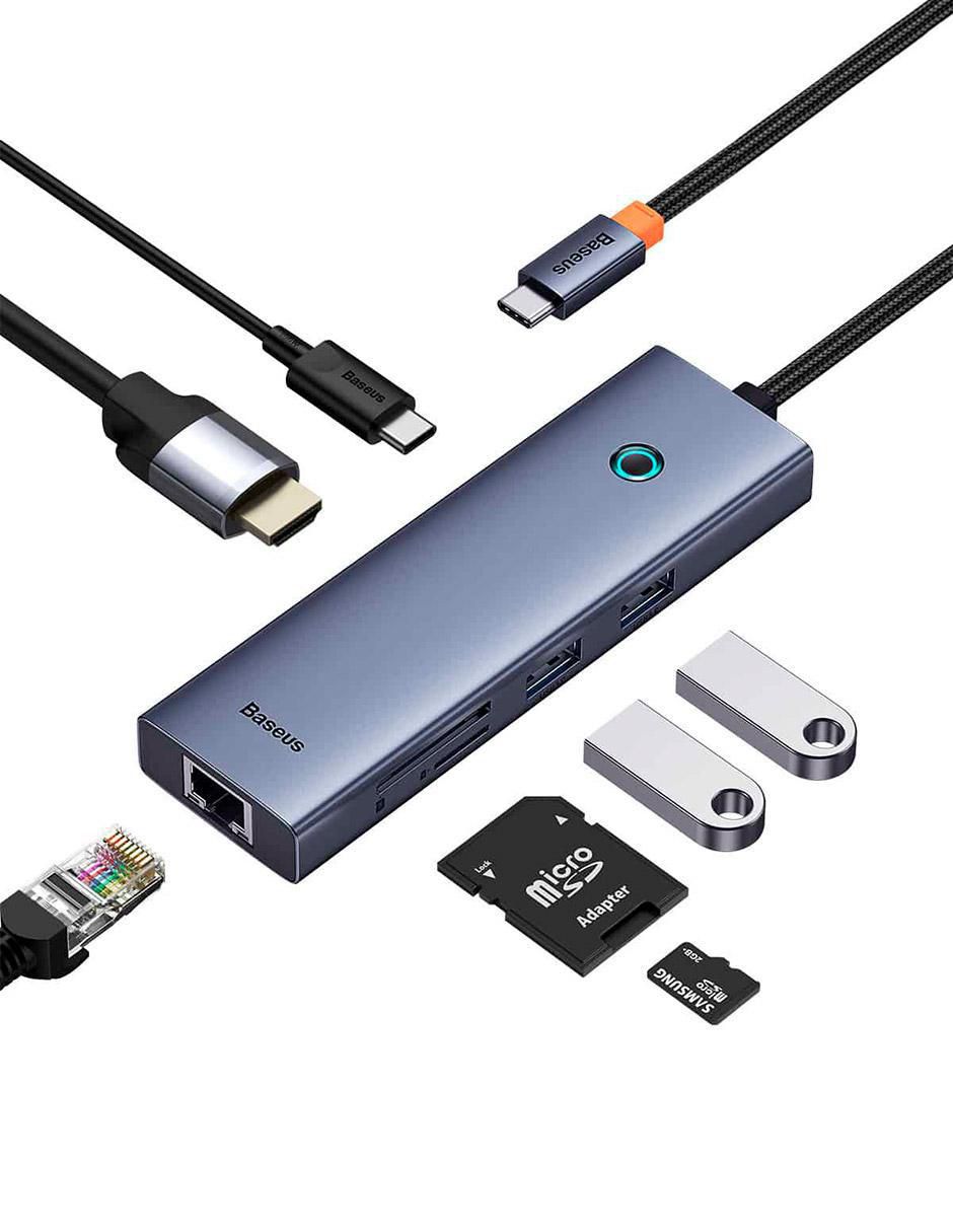 Adaptador multipuertos Hub Docking Station Adaptador multipuertos Hub Docking Station