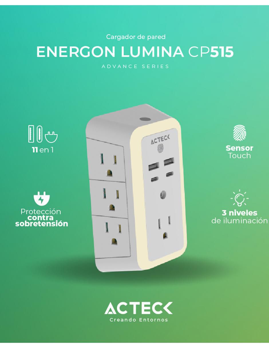 Cargador pared USB 4