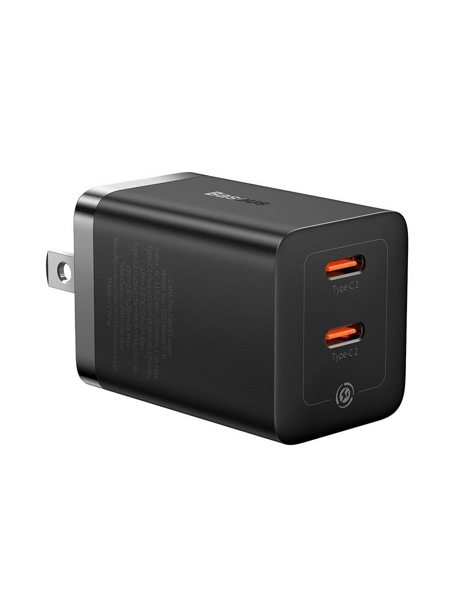 Cargador pared USB tipo C