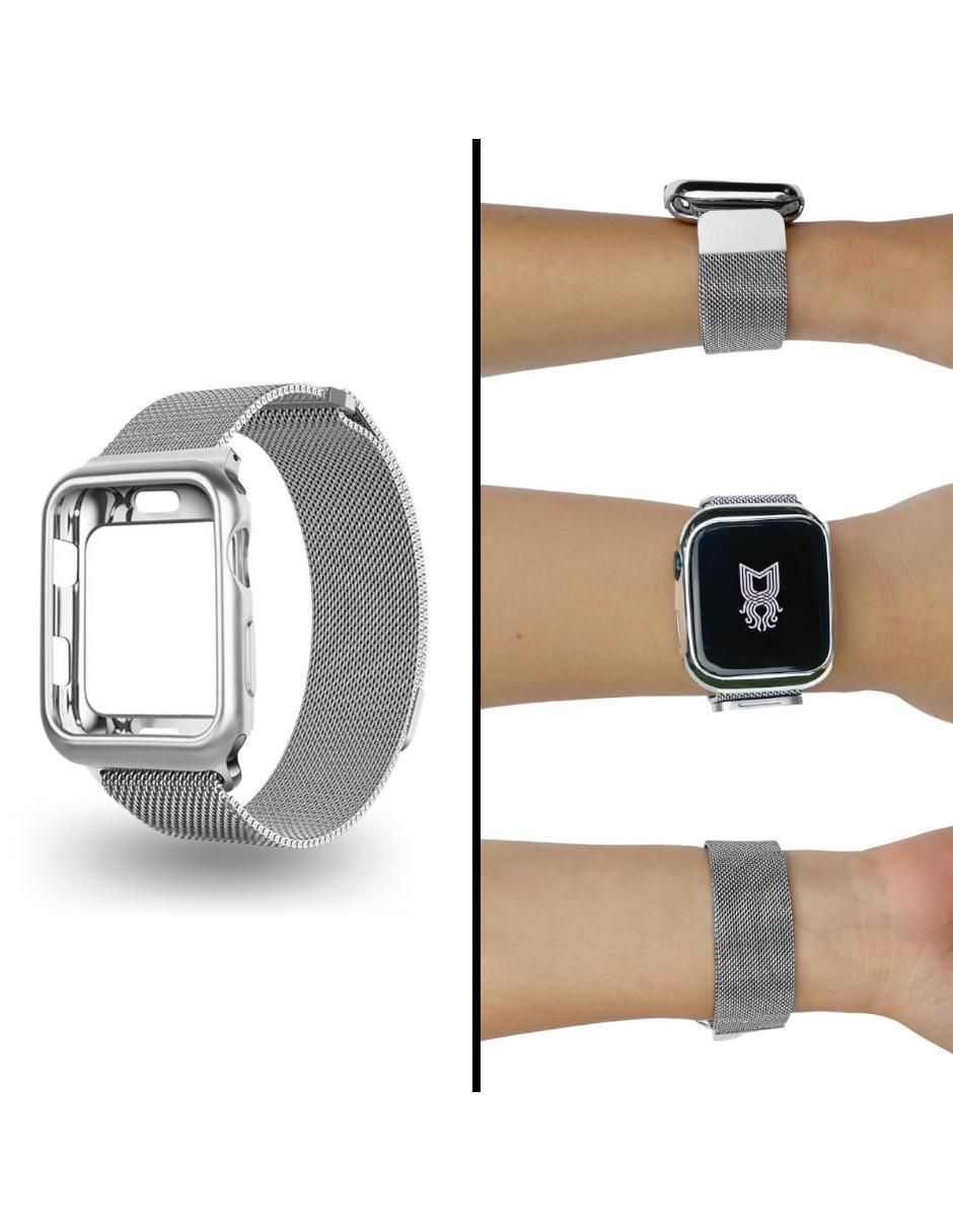 Correa para smartwatch Silvery Blue 5