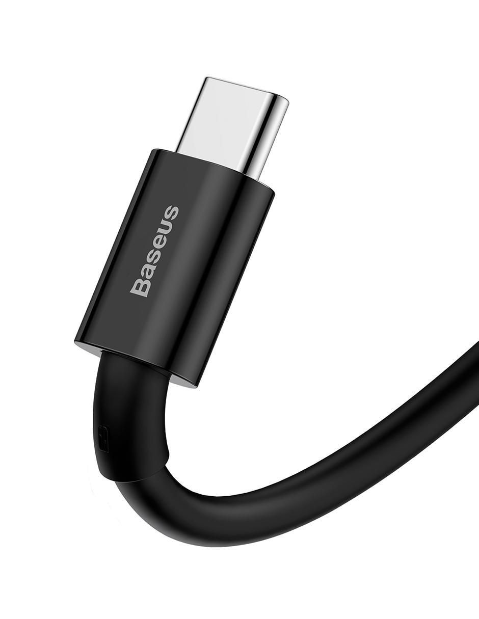 Cargador pared baseus "de" 20 w usb tipo a + usb tipo c