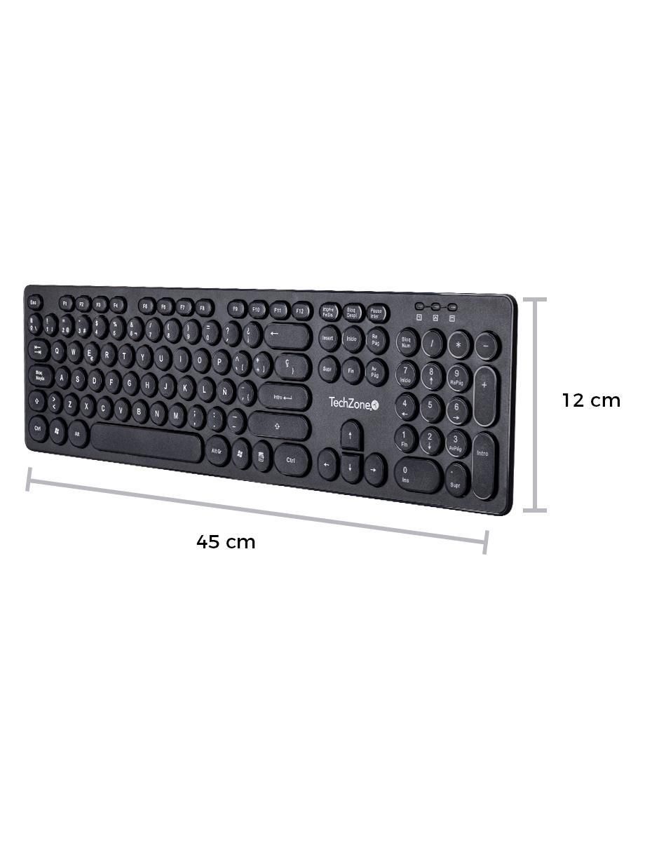 "mouse y teclado" techzone tzk-chw