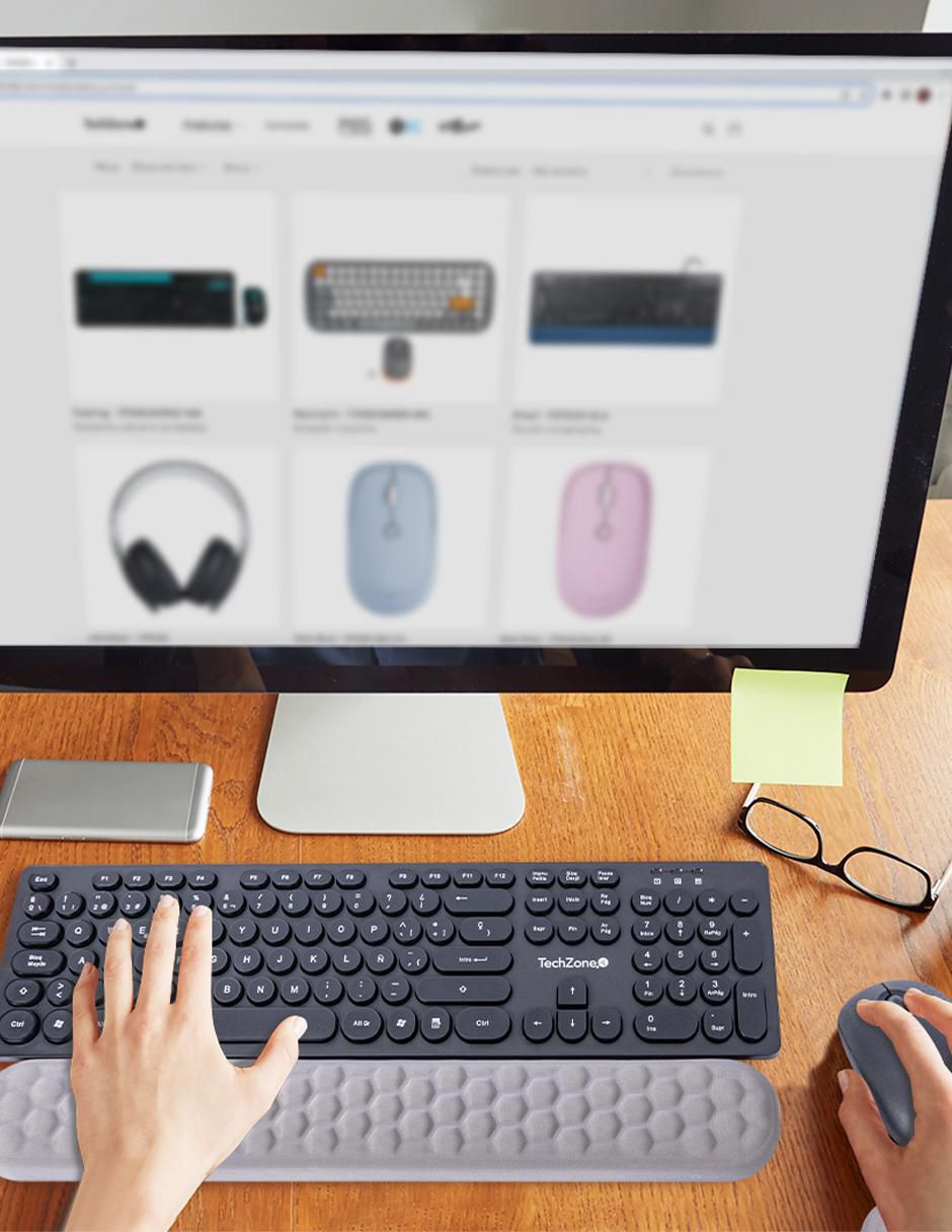 "mouse y teclado" techzone tzk-chw
