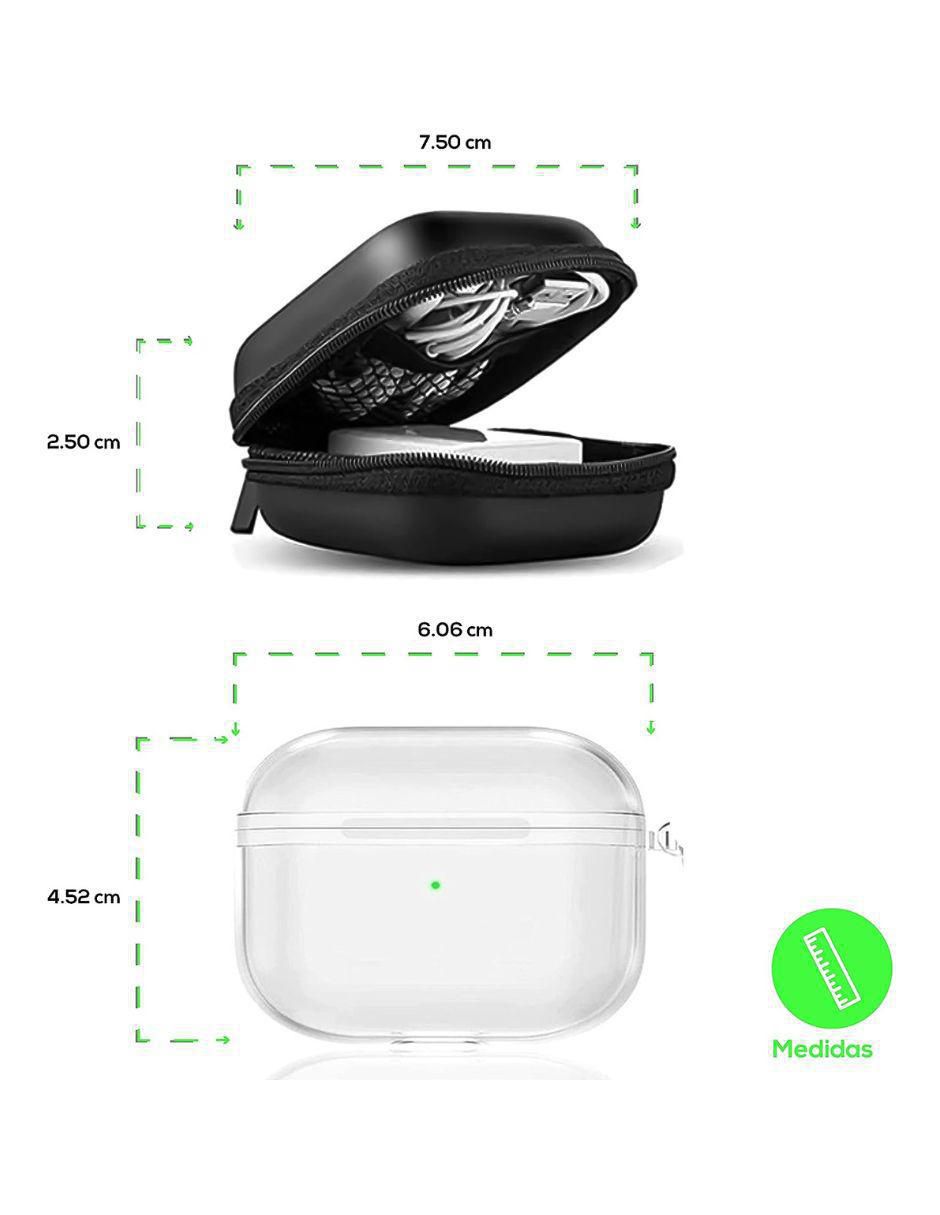 Porta Audífonos In-Ear + Accesorios 3