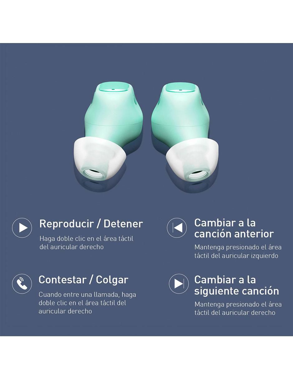 Audífono in ear baseus bowie wm01 tws inalámbrica "con (si aplica)" sí