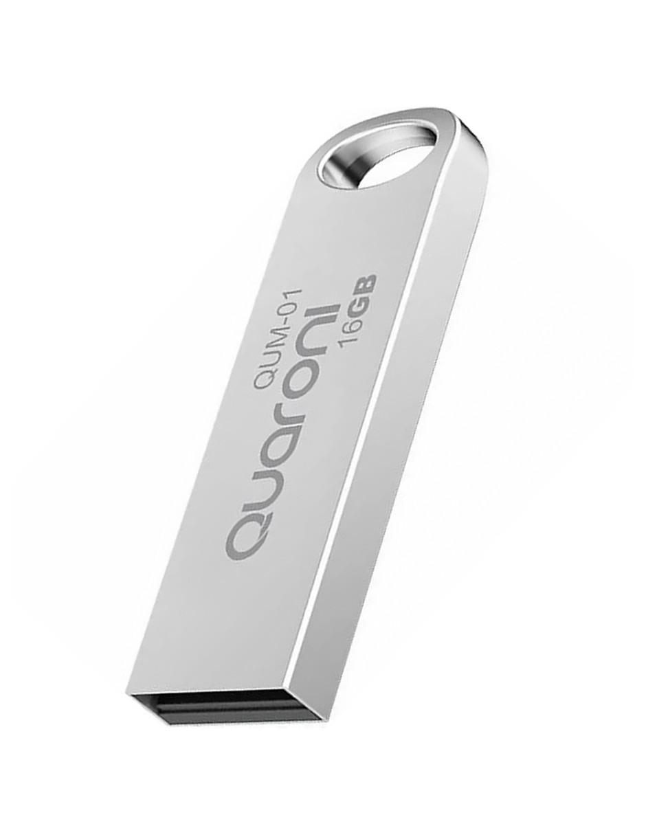 Memoria USB 16GB QUARONI 2.0 Metalica QUM-01 – GRUPO DECME