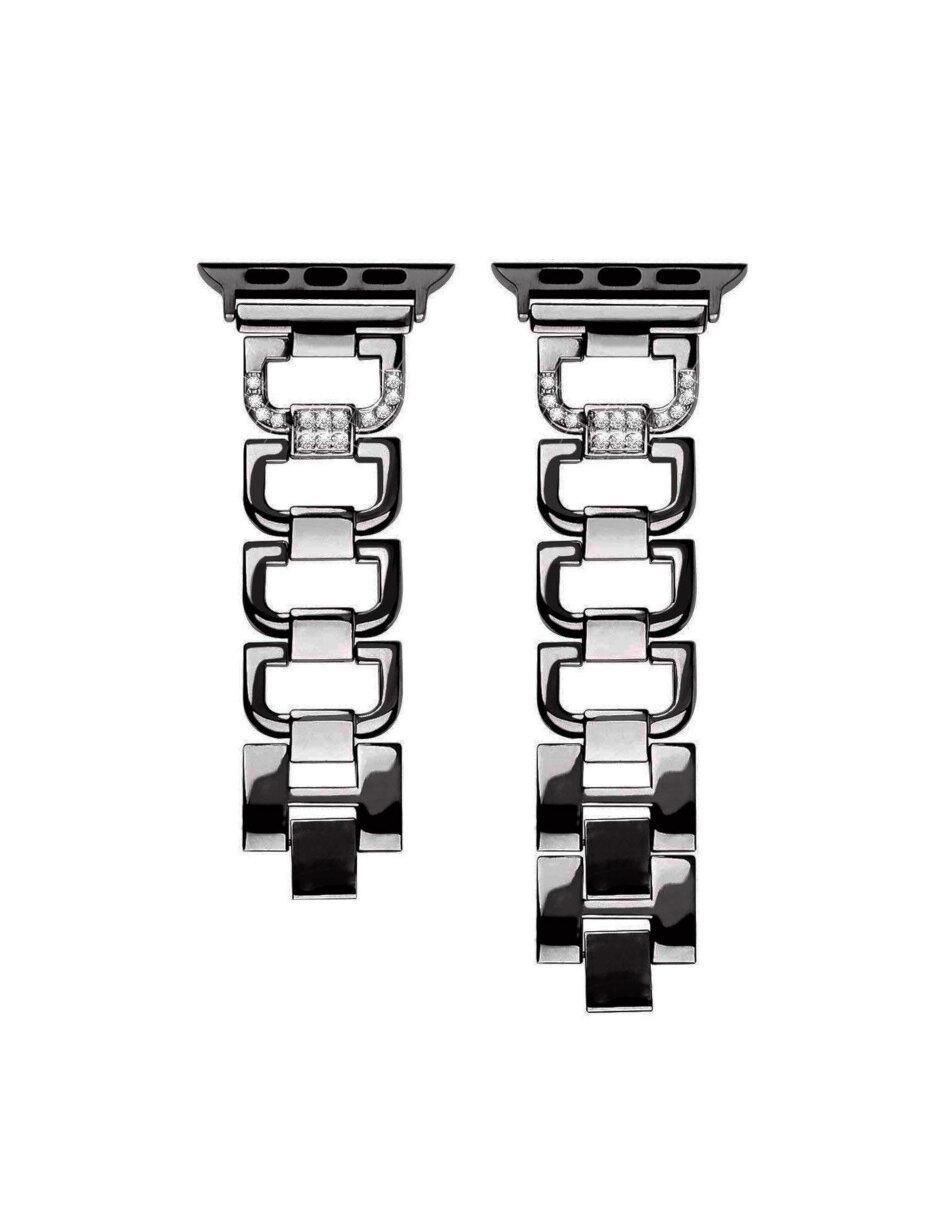 Correa para Eslabones Acero Inoxidable Diamantes 3