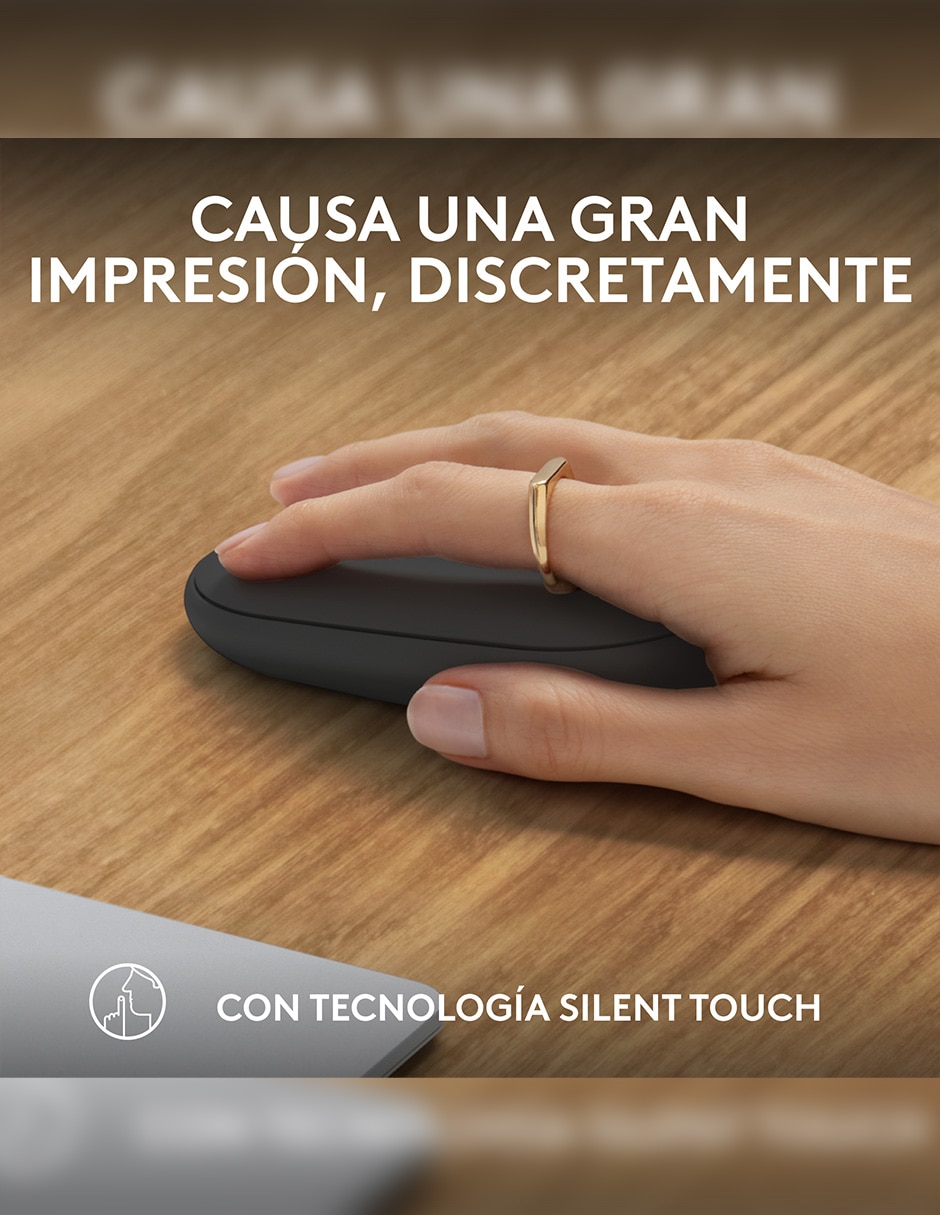 Mouse Inalámbrico pebble2 m350s 910-007049 5
