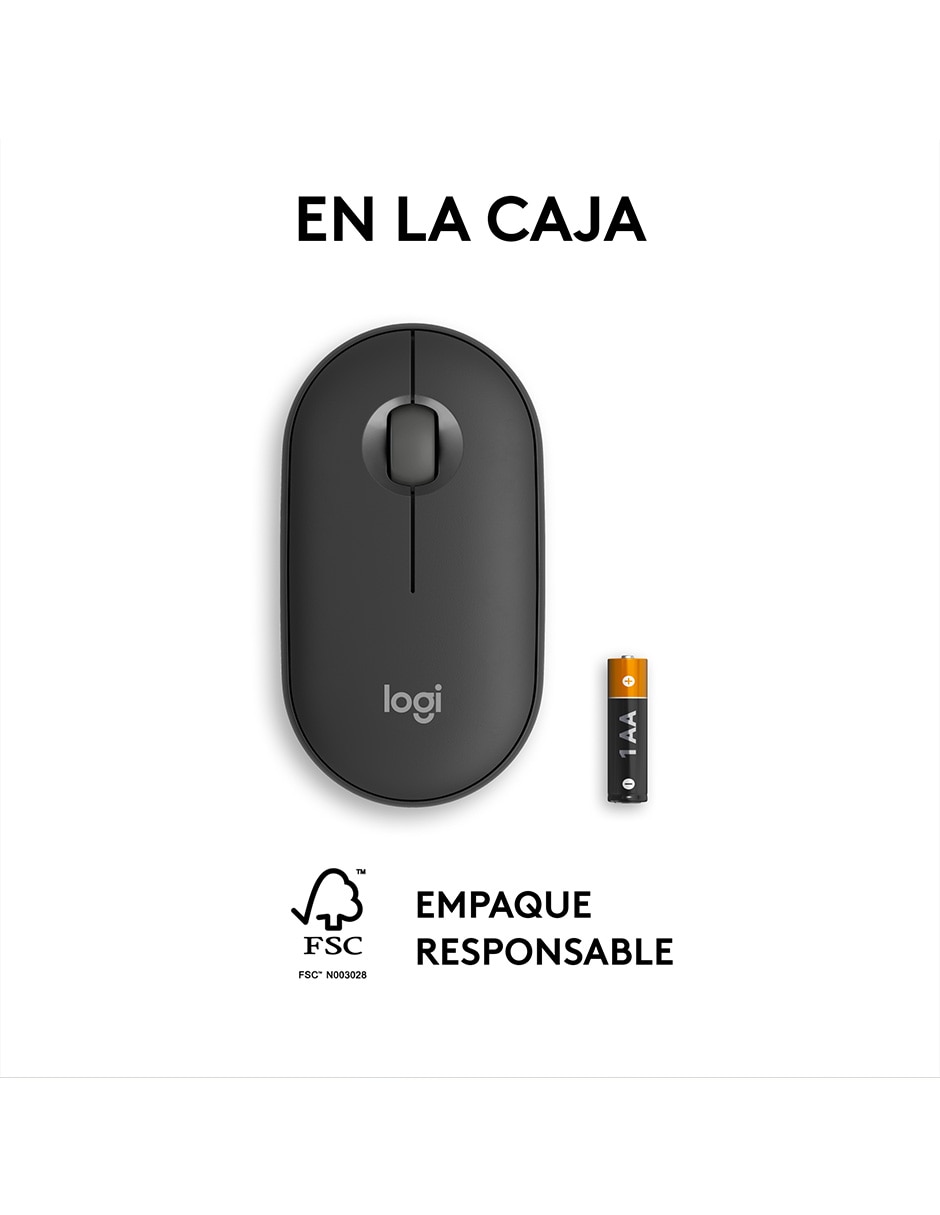 Mouse Inalámbrico pebble2 m350s 910-007049 8