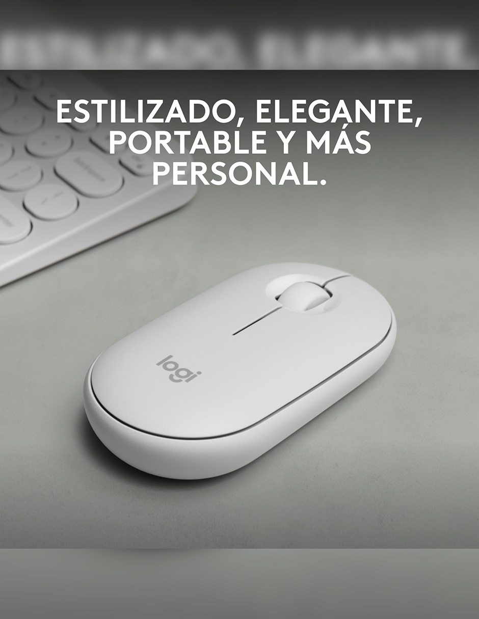 Mouse inalámbrico Pebble2 M350s 910-007047 2