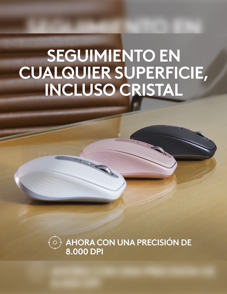 Mouse Inalámbrico mx anywhere 3s 910-006932 2