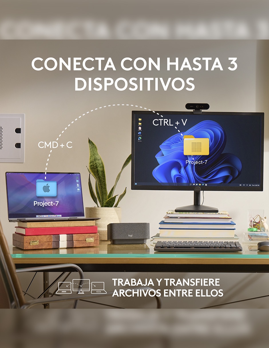 Mouse Inalámbrico mx anywhere 3s 910-006932 8