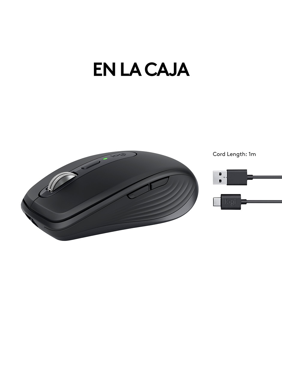 Mouse Inalámbrico mx anywhere 3s 910-006932 9