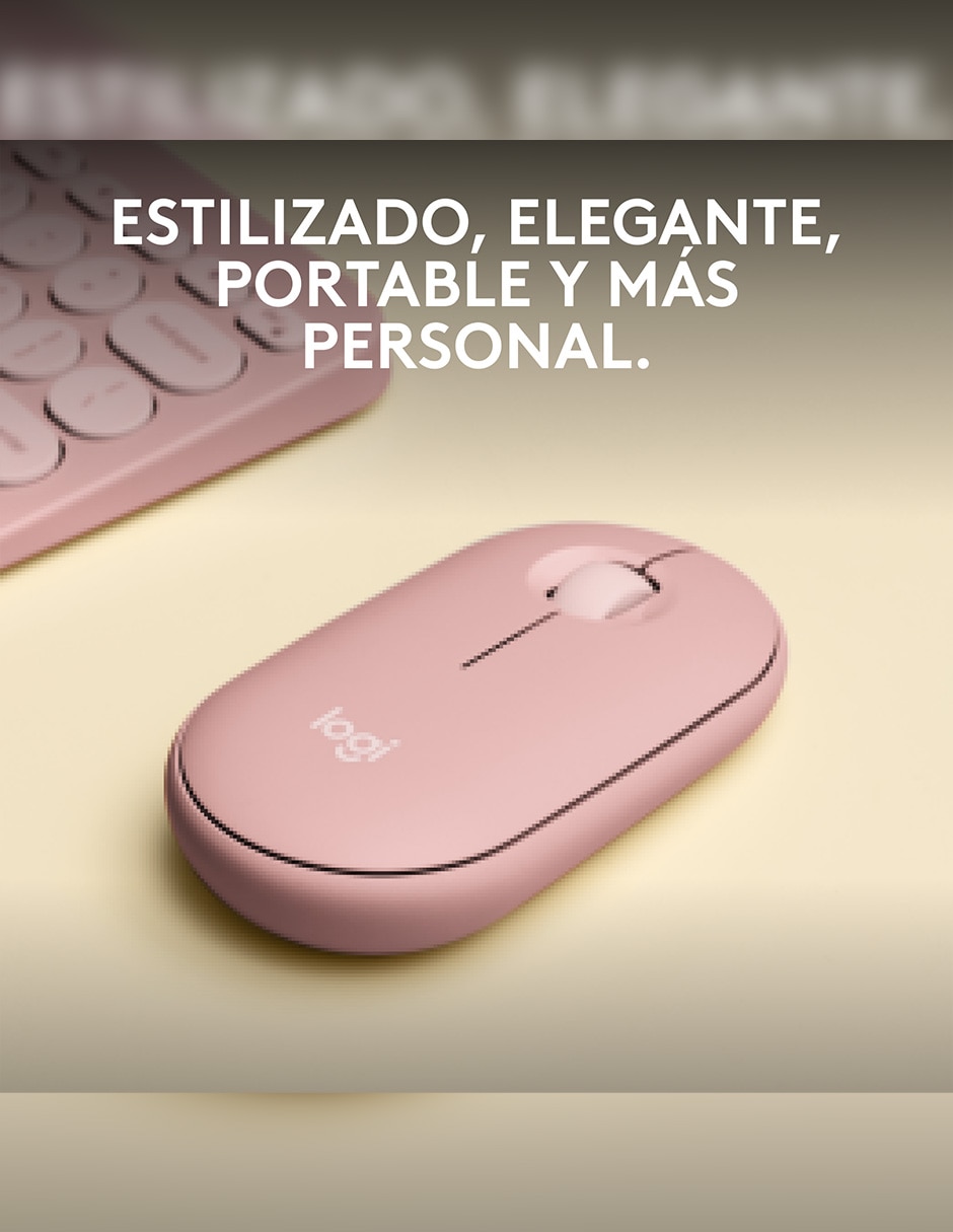 Mouse inalámbrico Pebble2 M350S 910-007048 2