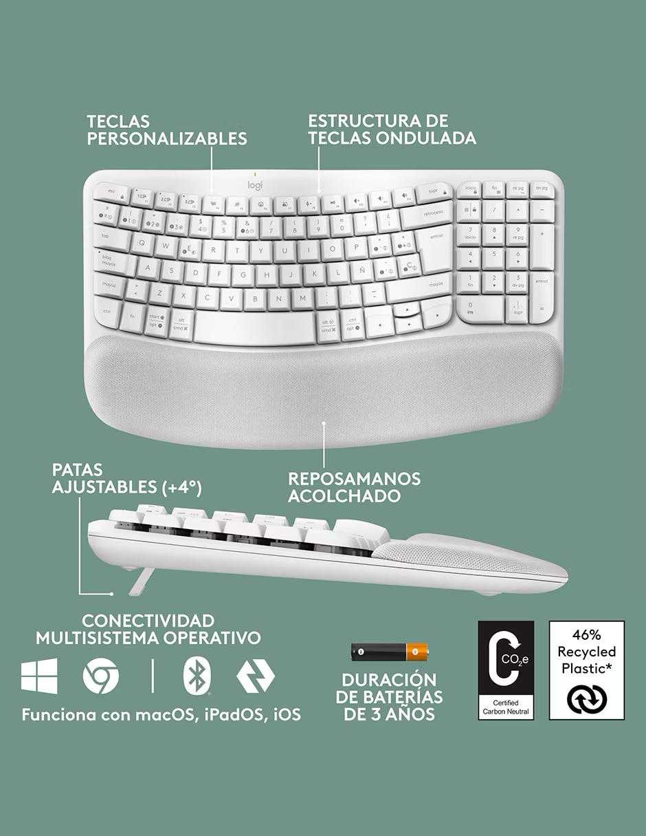 Teclado Wave 10