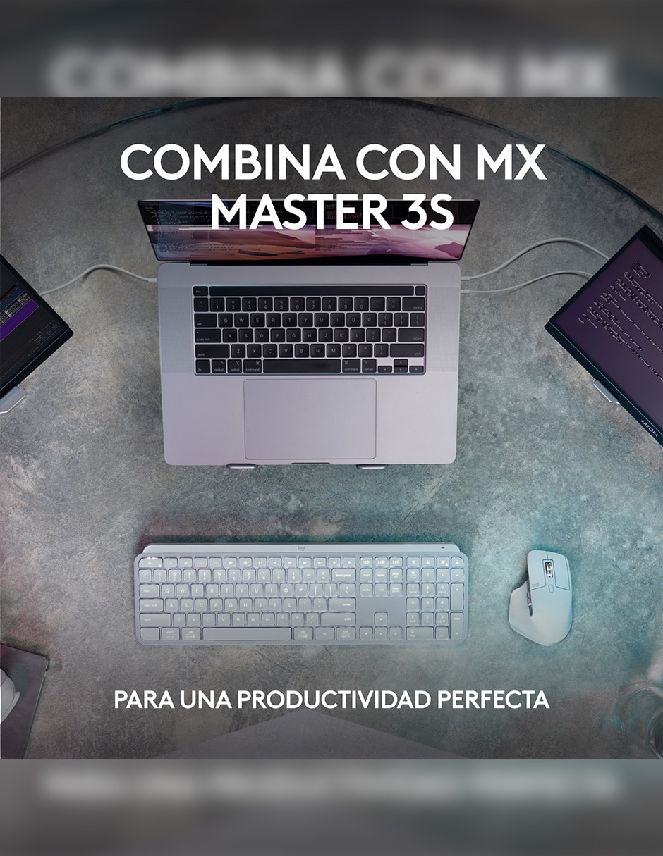 Teclado conexión inalámbrica MX Keys S 8